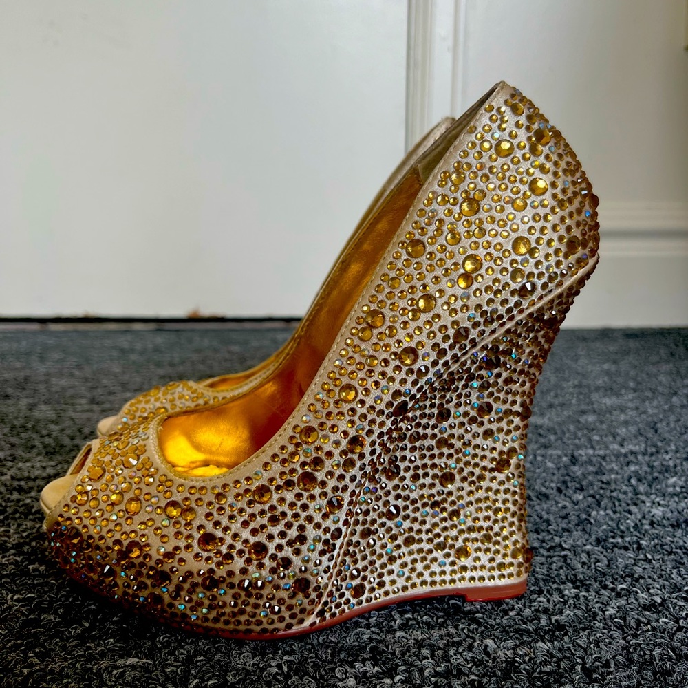 Fabulicious Isabelle-18 Rhinestone Heels
